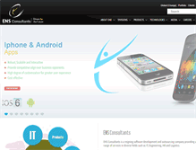 Tablet Screenshot of ensconsultants.com